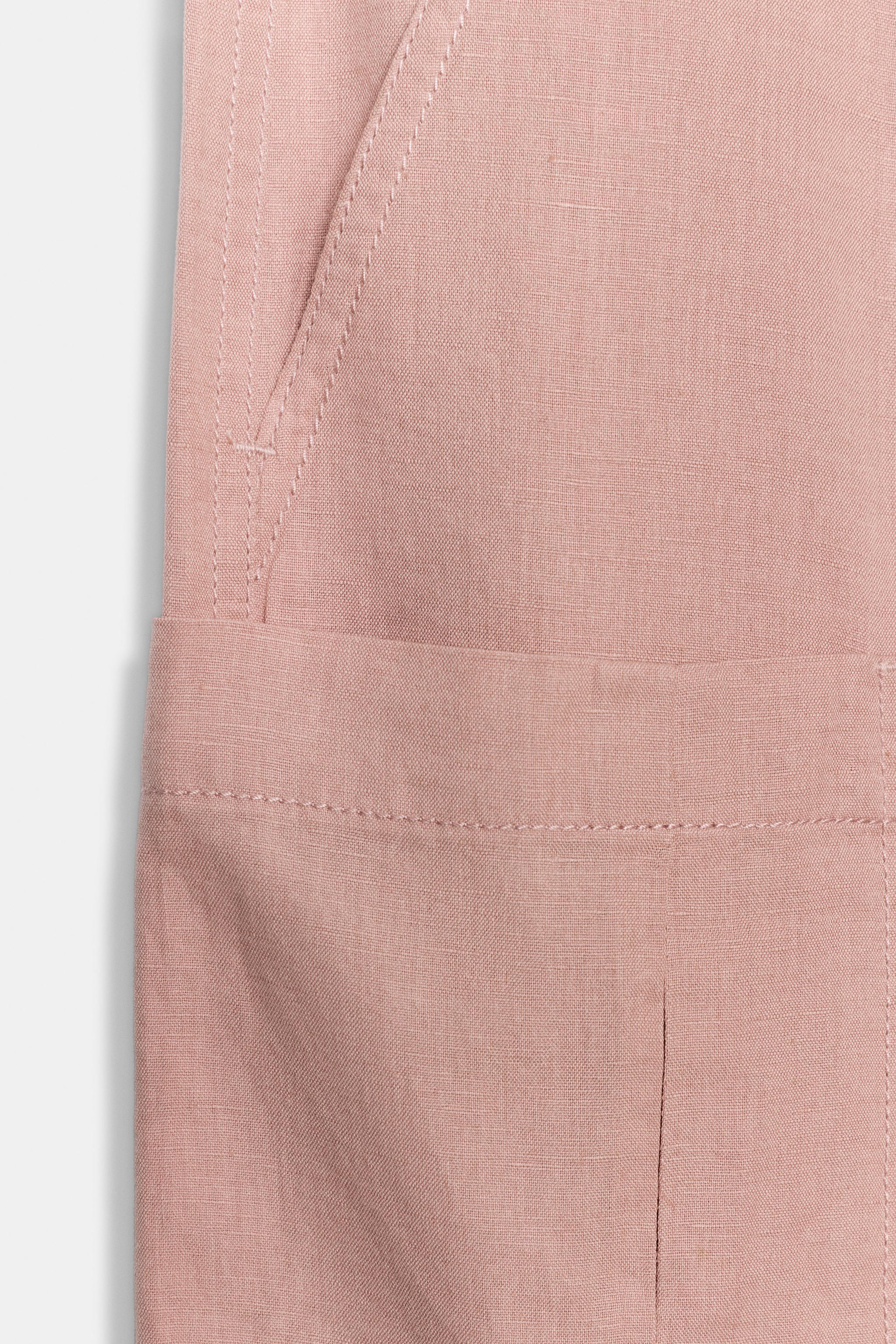 ZW COLLECTION LINEN CARGO PANTS